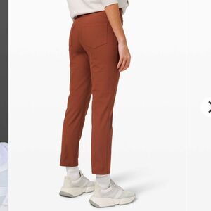 Lululemon City Sleek 5 Pocket 7/8 Pant
Dark Terracotta